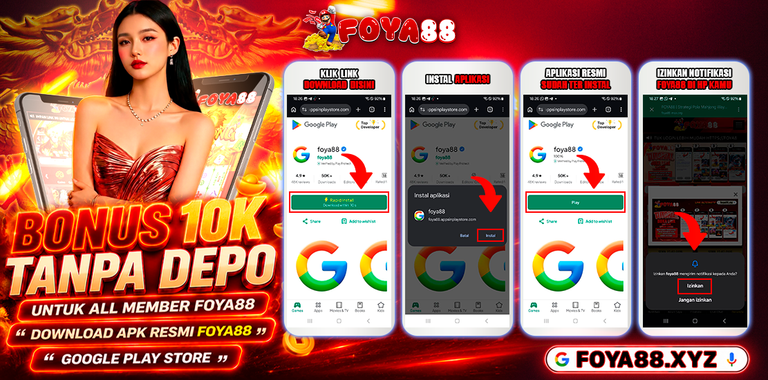 DOWNLOAD APK RESMI FOYA88