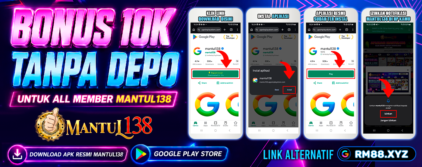 DOWNLOAD APK MANTUL138