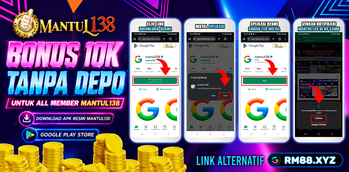 DOWNLOAD APK MANTUL138