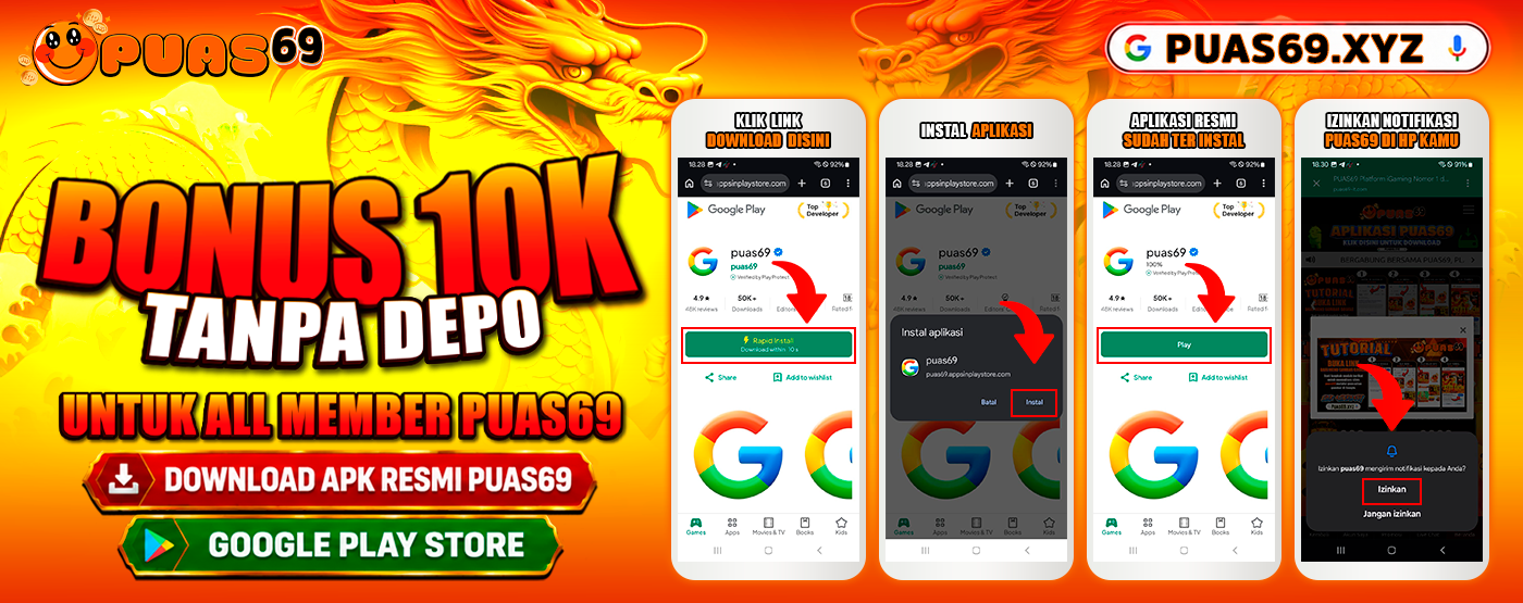 DOWNLOAD APK RESMI PUAS69