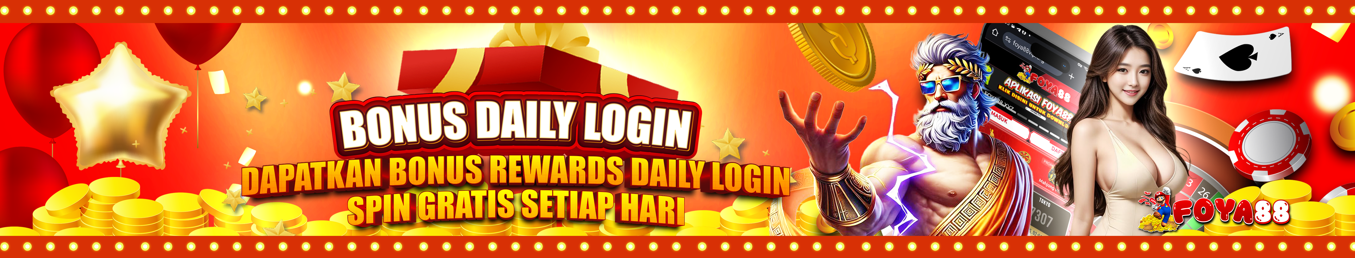 BONUS DAILY LOGIN