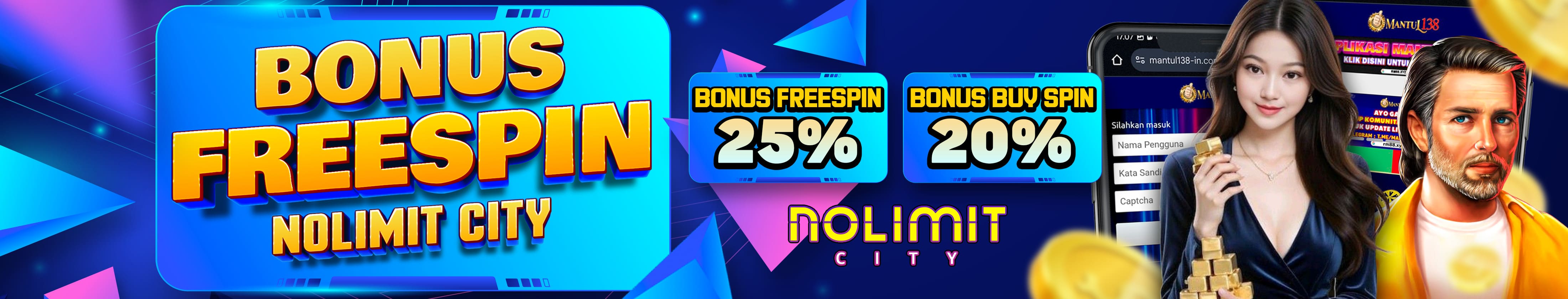 FREESPIN NO LIMIT CITY