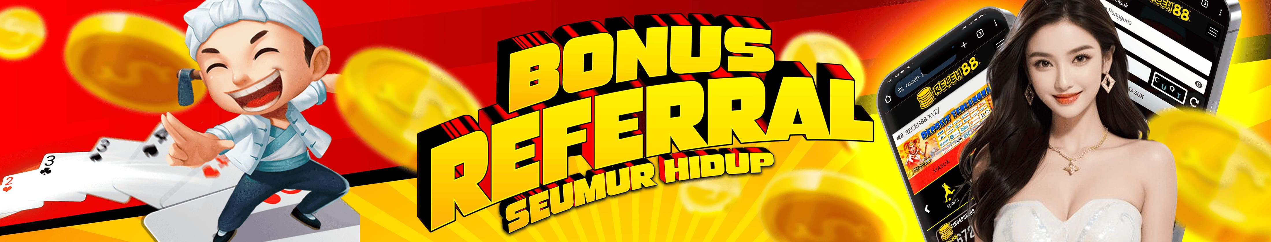 PROMO BONUS REFFERAL RECEH88