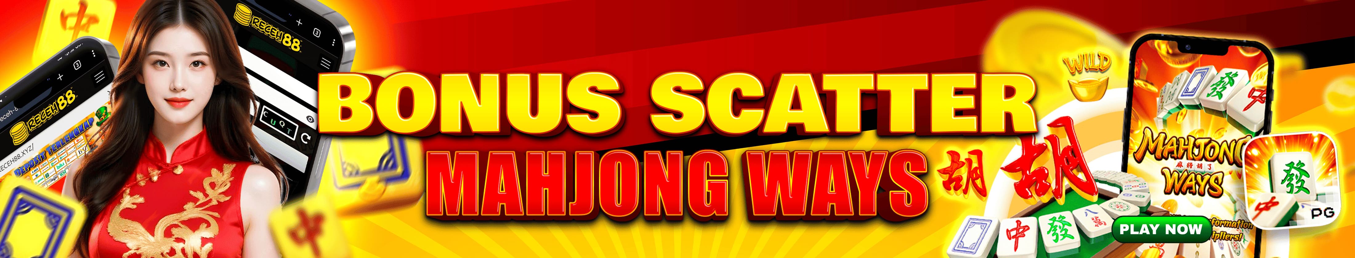 PROMO BONUS SCATTER MAHJONG WAYS RECEH88