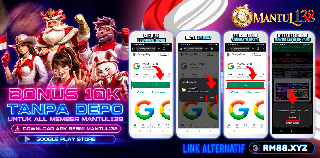 DOWNLOAD APK MANTUL138