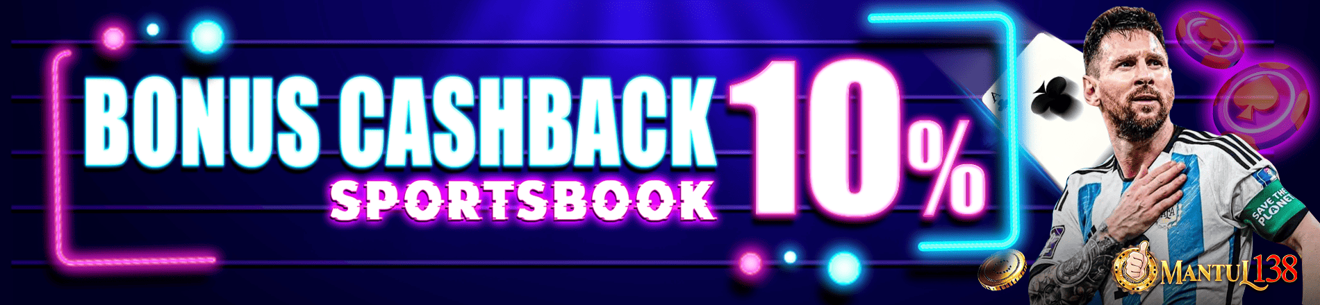 CASHBACK 10% SPORTBOOK