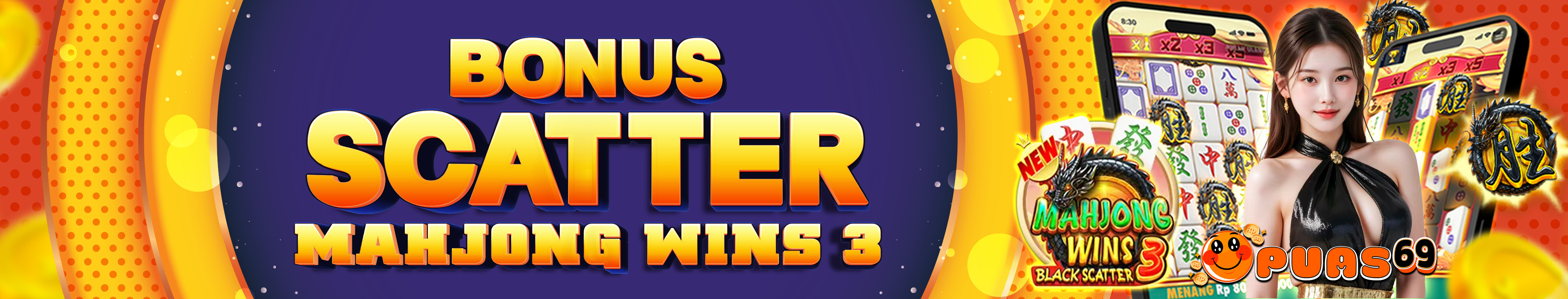 BONUS SCATTER MAHJONG WINS 3 PUAS69