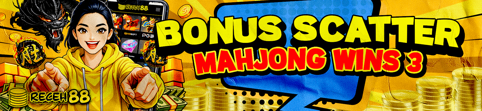 BONUS SCATTER MAHJONG WINS 3 RECEH88