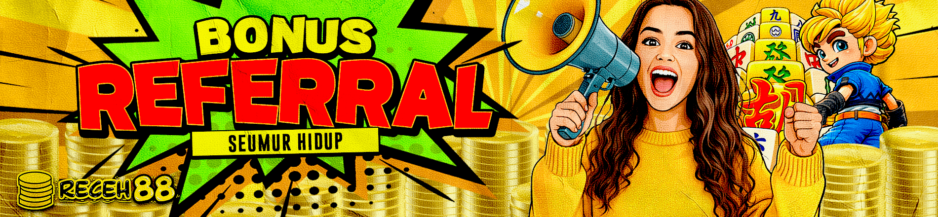PROMO BONUS REFFERAL RECEH88